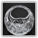 G1. Unmarked crystal basket - $14