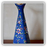 E37. Blue vase