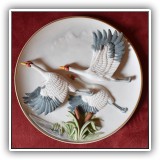 E42. Canada Goose decorative relief plate - $10
