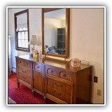 F22. Triple dresser with mirror - $175