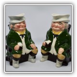 C13. Pair of Sylvac "Coachman" Toby mugs - $16 for the pair