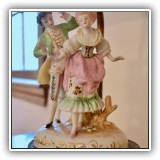 D41. Porcelain figurine lamp. - $48