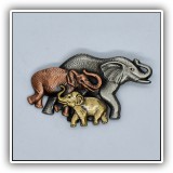 J19. Elephant pin - $8	