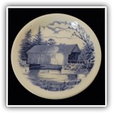 C40. Wood & Sons covered bridge plate