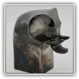 C32. Dansk silverplate elephant figurine. 2.5" x 2" x 1.5" - $10