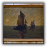 A68. "Calm" by Giragos Der Garabedian - $125