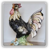 C39. Ardalt ceramic rooster. 11"T - $18
