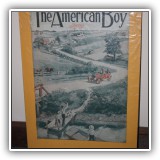 P46. "The American Boy" print - $20