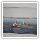 P47. Rowers on the St. Lawrence by Orubt. - $10
