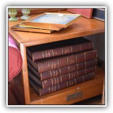 C35. Bound volumes of Harper's Weekly from the 1860's. - $225 ea.