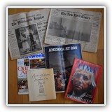 B24. Bicentennial newspapers and magazines