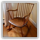 F45. Antique rocking chair. 31"h x 23"w x 25.5"d - $250
