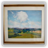 A31. Landscape painting by Margaret Patterson.14.5"h x 17.5"w - $2,000