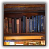 Antique and vintage books