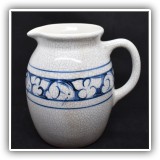P07. Dedham Pottery pitcher - $18