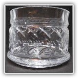 G14. Crystal bowl.  5"h x 6"w - $18