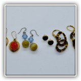 J35. Costume jewelry earrings
