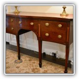 F1. Federal style sideboard with inlay. 31"h x 61.5"w x 22"d - $1,200