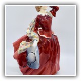 C27. Royal Doulton "Blithe Morning" porcelain figurine. 7.5"h - $34