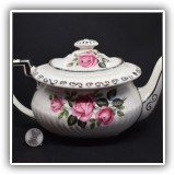 P03. Georgian Gibsons bone china teapot. - $34