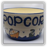 P44. Olde Cape Cod popcorn bowl. 5.25"h x 9"w - $20