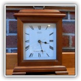 D51. Seiko quartz mantel clock with Westminster Whittington chimes. 12"h x 8.5"w x 4.5"d - $24