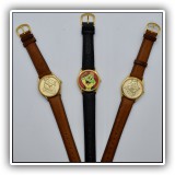 C12. Three breakfast cereal watches. $18 each