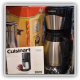 K03. Cuisinart 12-cup programmable thermal coffeemaker. Model DTC-975