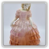 C28. Royal Doulton "Rose" porcelain figurine. 5"h - $18