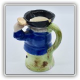 C56. Small Toby mug. Chipped. 3"h  - $4