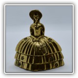 D96. Brass bell. Made in England