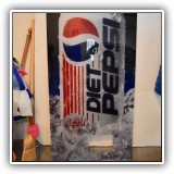 Z24. Diet Pepsi vending machine cover