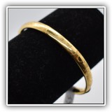 J35. Gold filled bracelet. - $24