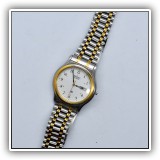 J74. Ladies Seiko goldtone watch. - $20