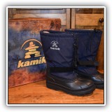 H44. Kamik boots.  Men's size 9.