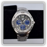 J64. Fossil Blue watch. - $35