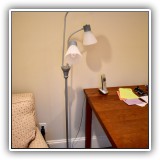 D21. Floor lamp with three lights. 68"h - $48