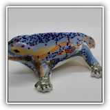 P11. Small porcelain lizard after Gaudi. 5" - $8