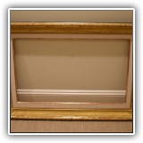 A68. Large gold gilt frame. Opening: 20"x33" Exterior of frame: 29"x42" - $50